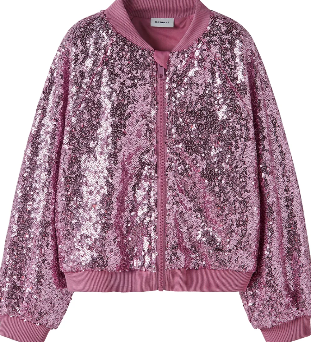 Name It Cardigans*Bomberjakkke - NmfRuscing - Lilac Sachet
