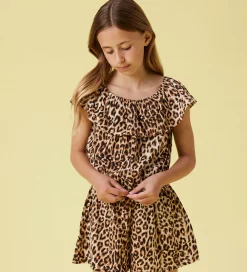Name It Buksedragter*Buksedragt - NkfVinaya - Noos - Black/Leopard AOP