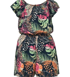 Name It Buksedragter*Buksedragt - NmfVinaya - Navy Blazer/Fresh Tropical