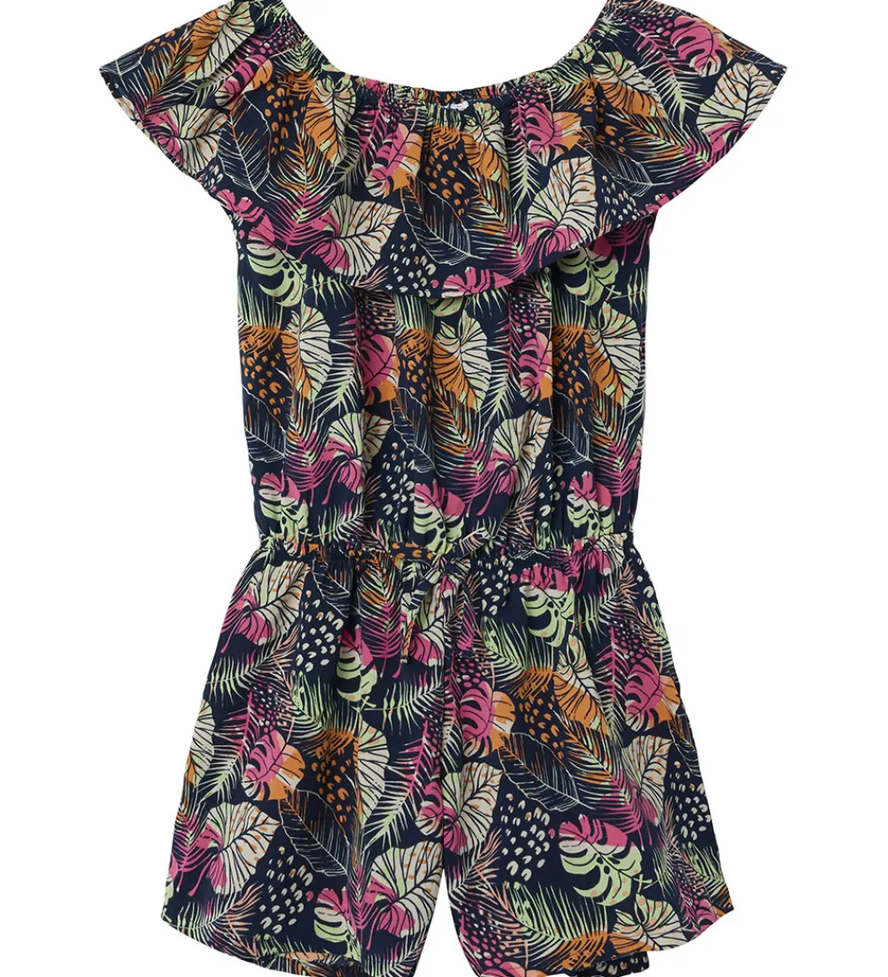 Sommerdragter-Name It Buksedragt - Noos - NkfVianya - Navy Blazer/Fresh Top