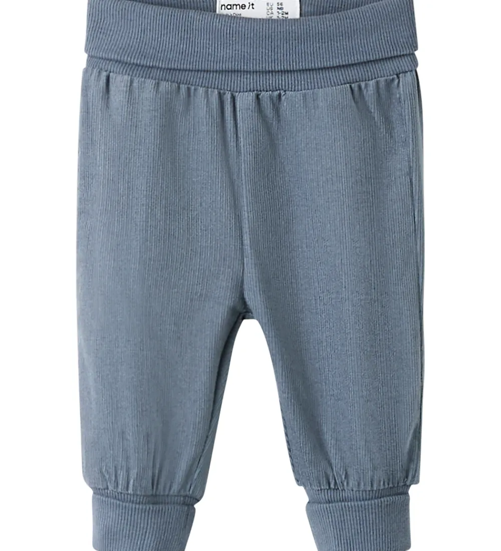 Bukser Og Jeans-Name It Bukser - Fløjl - NbmSasalle - Flint Stone