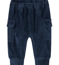 Name It Bukser Og Jeans*Bukser - Fløjlsvelour - NbmRonny - Navy Blazer