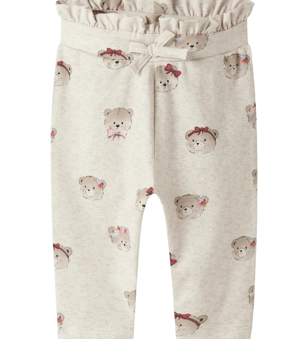 Name It Bukser Og Jeans*Bukser - NbfRice - Peyote Melange