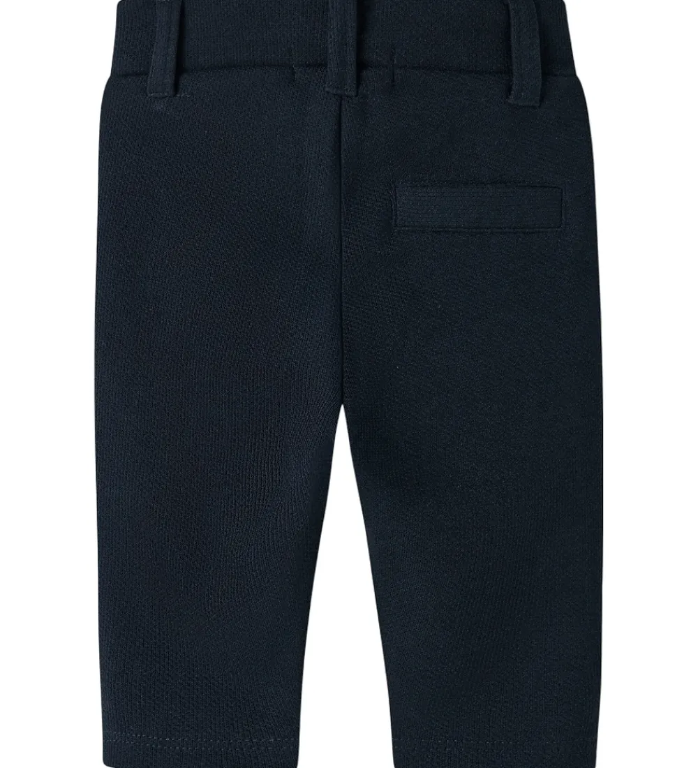 Juletøj|Bukser Og Jeans-Name It Bukser - NbmRobino - Navy Blazer/Solid
