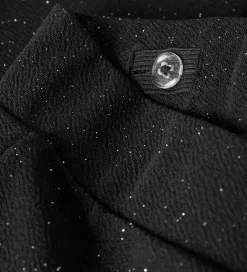 Juletøj|Bukser Og Jeans-Name It Bukser - NkfRoka - Sort m. Glimmer