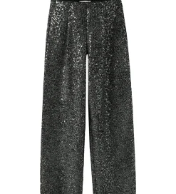 Name It Bukser Og Jeans|Pigetøj*Bukser - NkfSura - Sort m. Glimmer