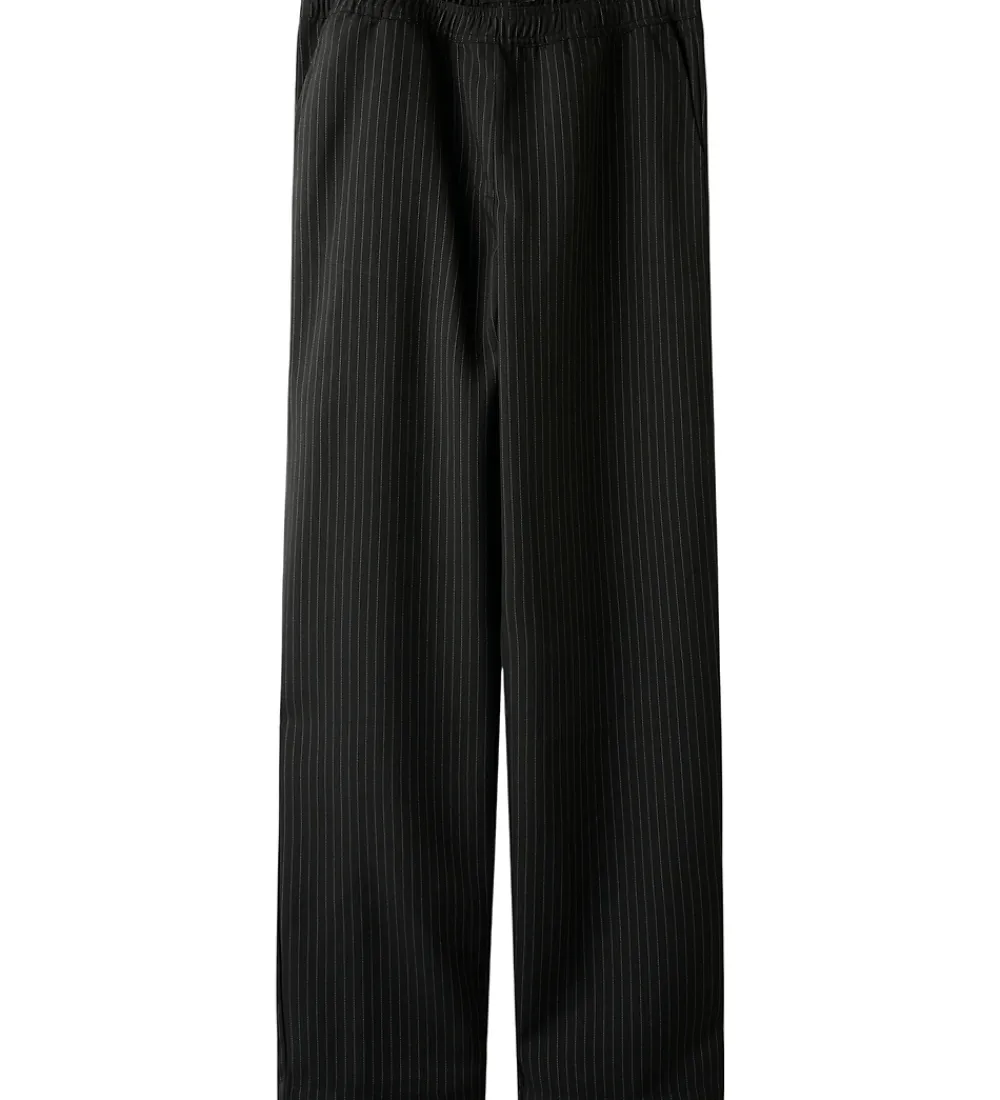 LMTD Bukser Og Jeans*Name It Bukser - NlfRasmine - Dark Grey Melange