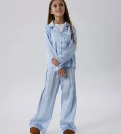 Nattøj-Name It Bukser - Satin - NkfRuth - Kentucky Blue