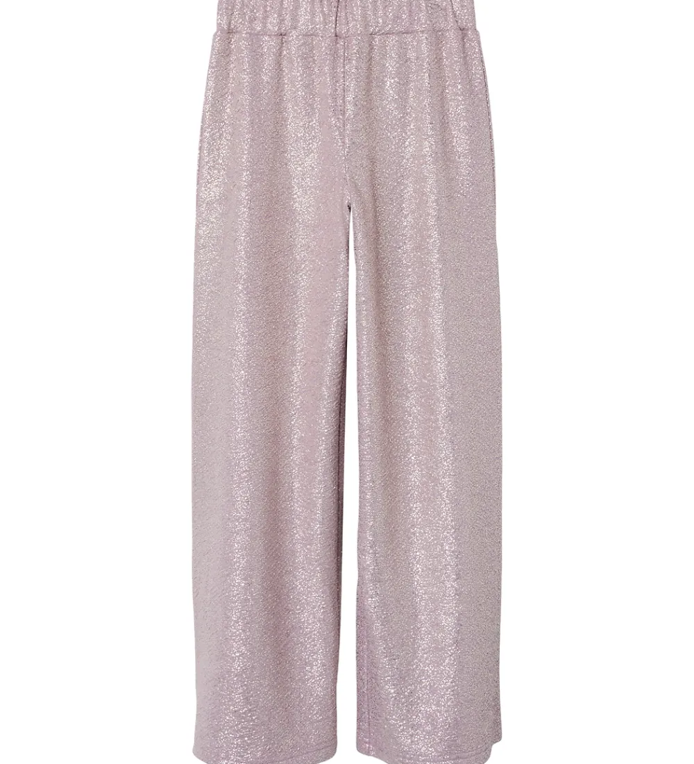 Name It Bukser Og Jeans*Bukser - Wide - NkfDitsa - Mauve Mist
