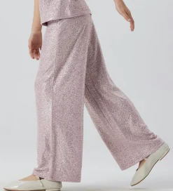 Name It Bukser Og Jeans*Bukser - Wide - NkfDitsa - Mauve Mist
