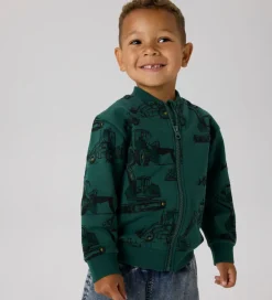 Cardigans-Name It Cardigan - NmmStorm - Bistro Green
