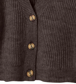 Striktrøjer-Name It Cardigan - Noos - Strik - NkfHolly - Seal Brown