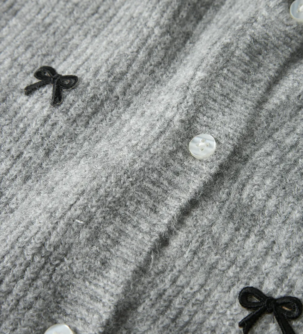 Name It Cardigans*Cardigan - Strik - NkfRifey - Grey Melange
