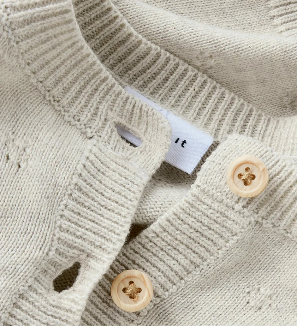 Cardigans-Name It Cardigan - Strik - NmfSully - Peyote Melange