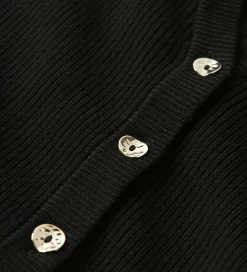 Name It Striktrøjer*Cardigan - Strik - Rib - NkfLarenLise - Sort