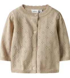 Name It Cardigans*Cardigan - Strik - NbfRolia - Cement