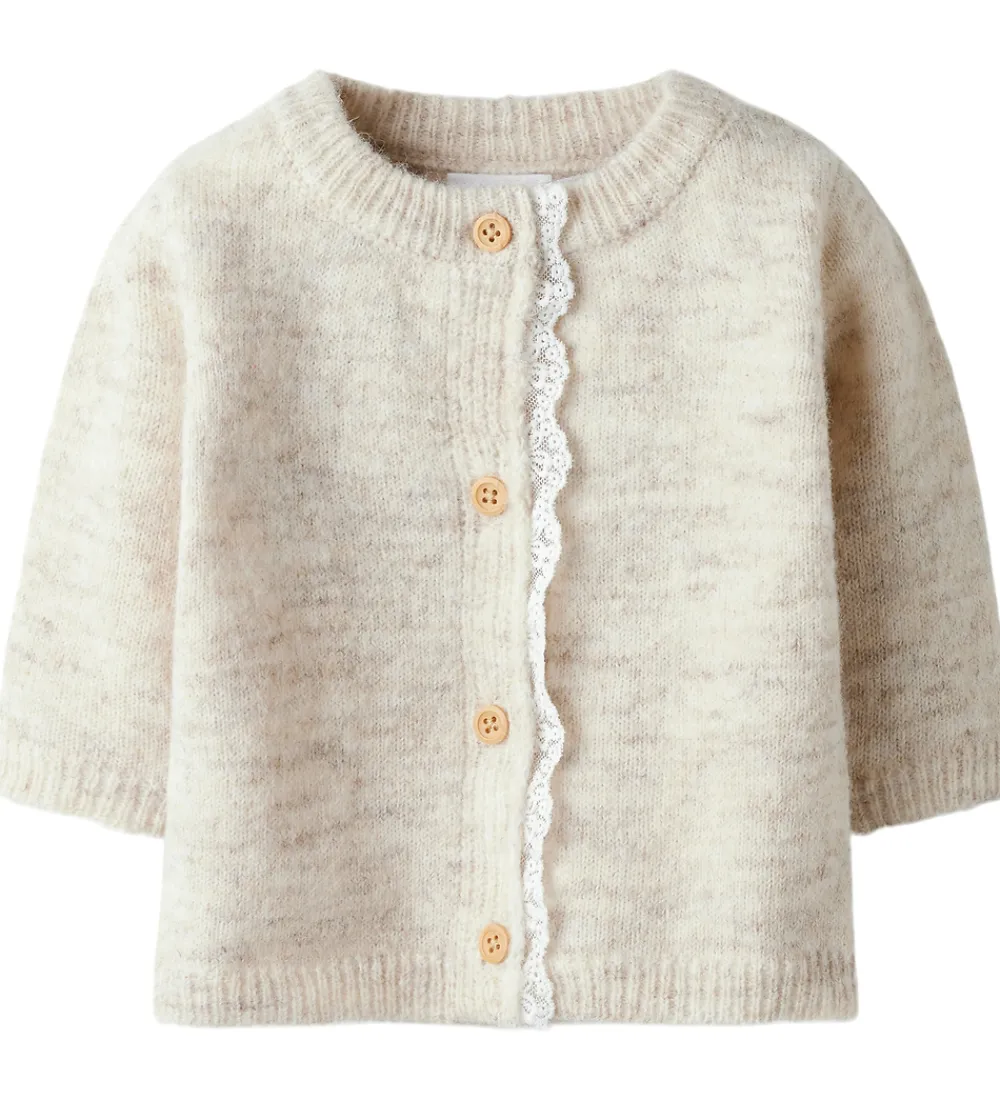 Cardigans-Name It Cardigan - Strik - NbfRikimmi - Peyote Melange
