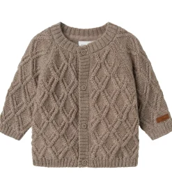 Striktrøjer-Name It Cardigan - Uld - Strik - NbnWruni - Satellite