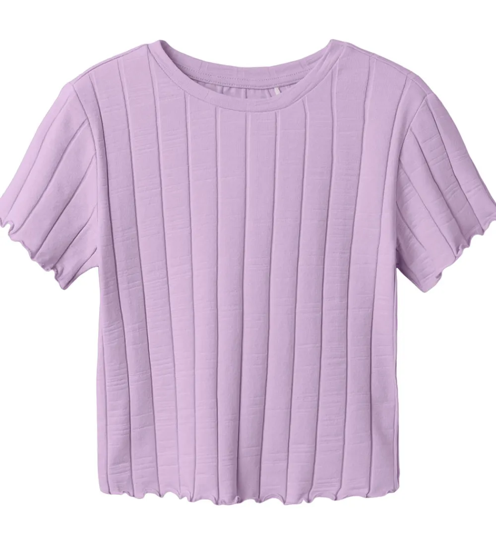 Toppe-Name It Crop Top - Noos - NkfNoralina - Orchid Bloom