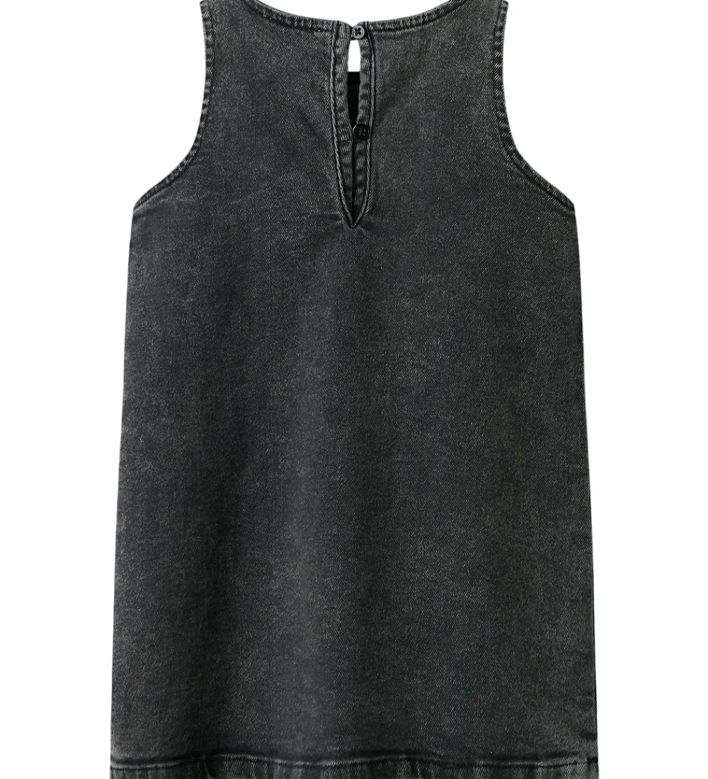 Kjoler-Name It Denimkjole - NmfBrynn - Medium Grey Denim/Flower