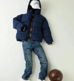 Overgangsjakker|Dunjakker Og Dynejakker-Name It Dynejakke - NkmMingo - Navy Blazer