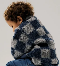 Name It Fleece*Fleccejakke - Teddy - NmmOrlando - Insignia Blue