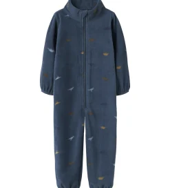 Fleece-Name It Fleecedragt - NmnSpektra - Spellbound m. Dinoer