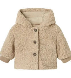 Name It Fleece*Fleecejakke - Teddy - NbnMilo - Pure Cashmere