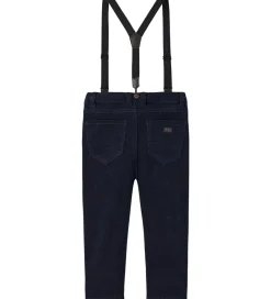 Name It Juletøj|Bukser Og Jeans*Fløjlsbukser - NmmRyan - Slim - Navy Blazer