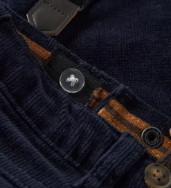 Name It Juletøj|Bukser Og Jeans*Fløjlsbukser - NmmRyan - Slim - Navy Blazer