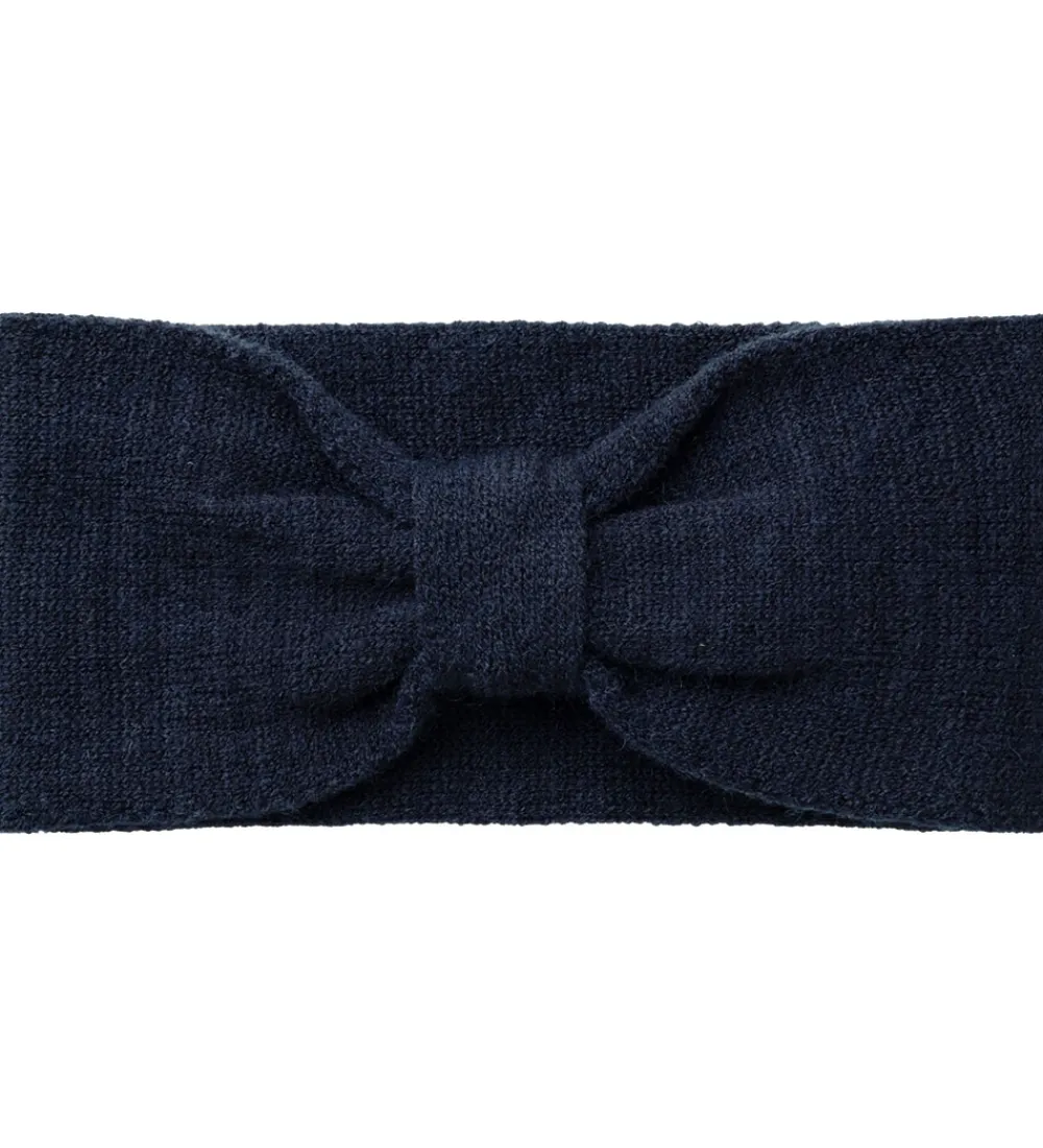 Hårbånd-Name It Hårbånd - Strik - NkfMouse - Dark Sapphire