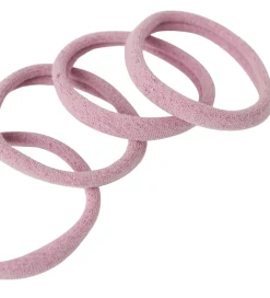 Name It Hårpynt*Hårelastikker - NkfRiga - 4-pak - Keepsake Lilac/m. Glit