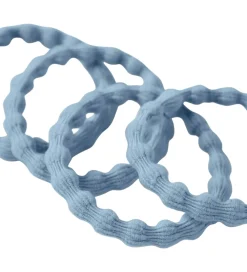 Hårelastikker-Name It Hårelastikker - 4-pak - NkfKarla - Dusty Blue