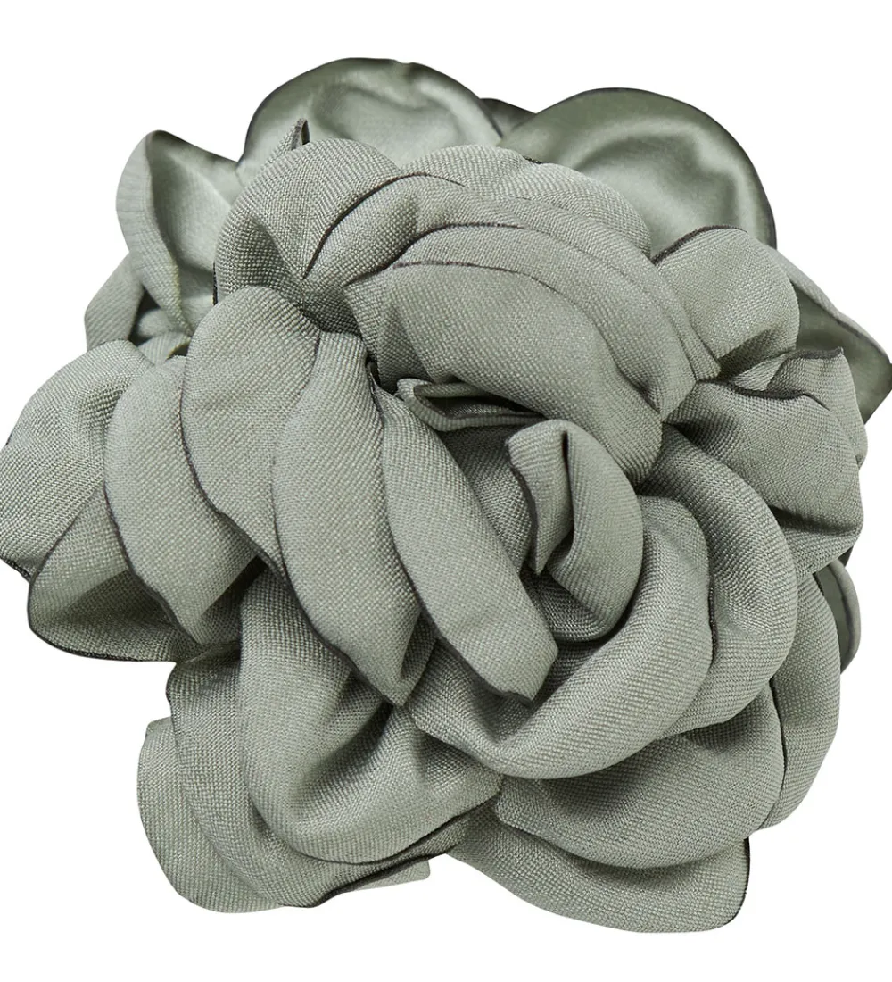 Hårspænder-Name It Hårklemme - NkfAcc Rosie - 7x7 cm - Aqua Gray