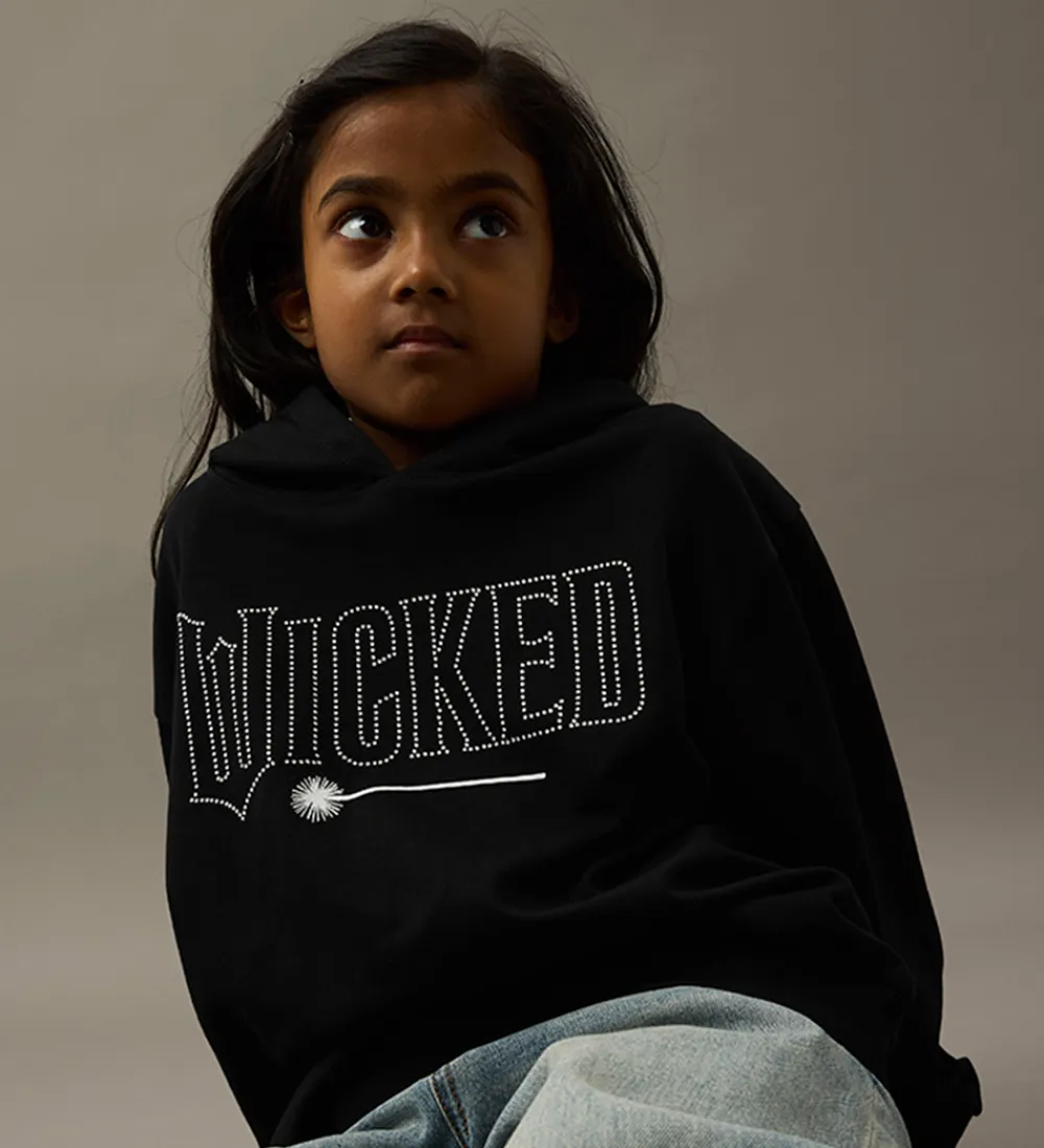 Hættetrøjer-Name It Hættetrøje - NkfNirdi - Black