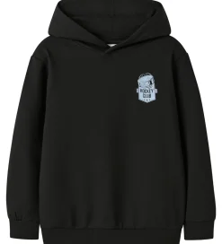 Name It Sweatshirts*Hættetrøje - NkmVugo - Black/ Club