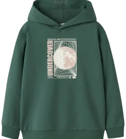 Name It Sweatshirts*Hættetrøje - NkmVugo - Bistro Green/ Urban