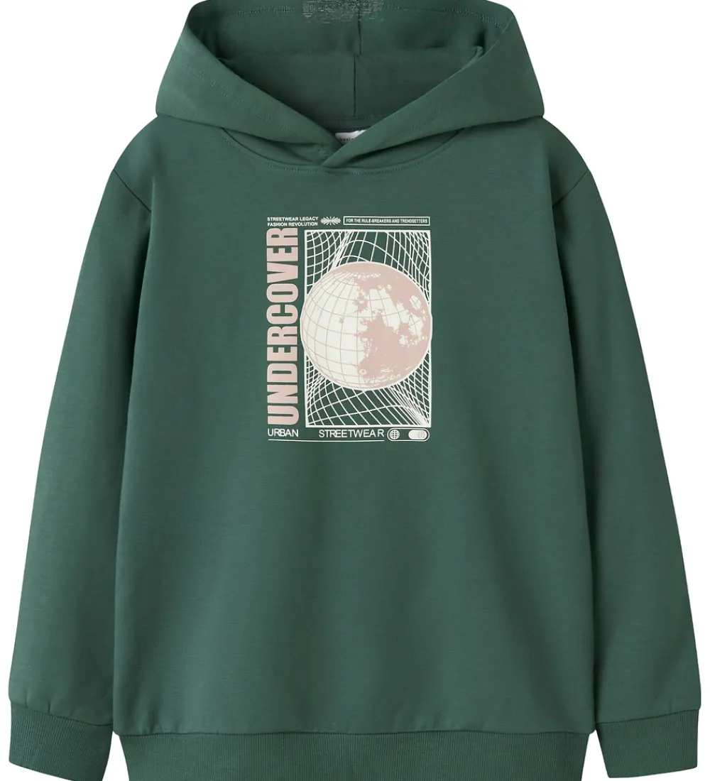 Name It Sweatshirts*Hættetrøje - NkmVugo - Bistro Green/ Urban