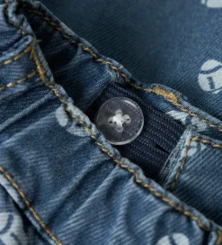 Bukser Og Jeans-Name It Jeans - NbmBen - Dark Blue Denim/AOP