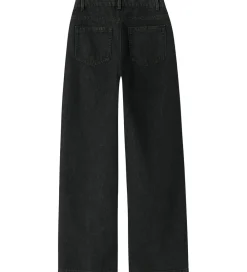 Juletøj|Bukser Og Jeans-Name It Jeans - NkfRose - Dark Grey Denim m. Sløjfer