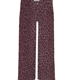 Name It Bukser Og Jeans*Jeans - Wide - NkfRose - Burgundy/Leo