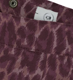 Name It Bukser Og Jeans*Jeans - Wide - NkfRose - Burgundy/Leo