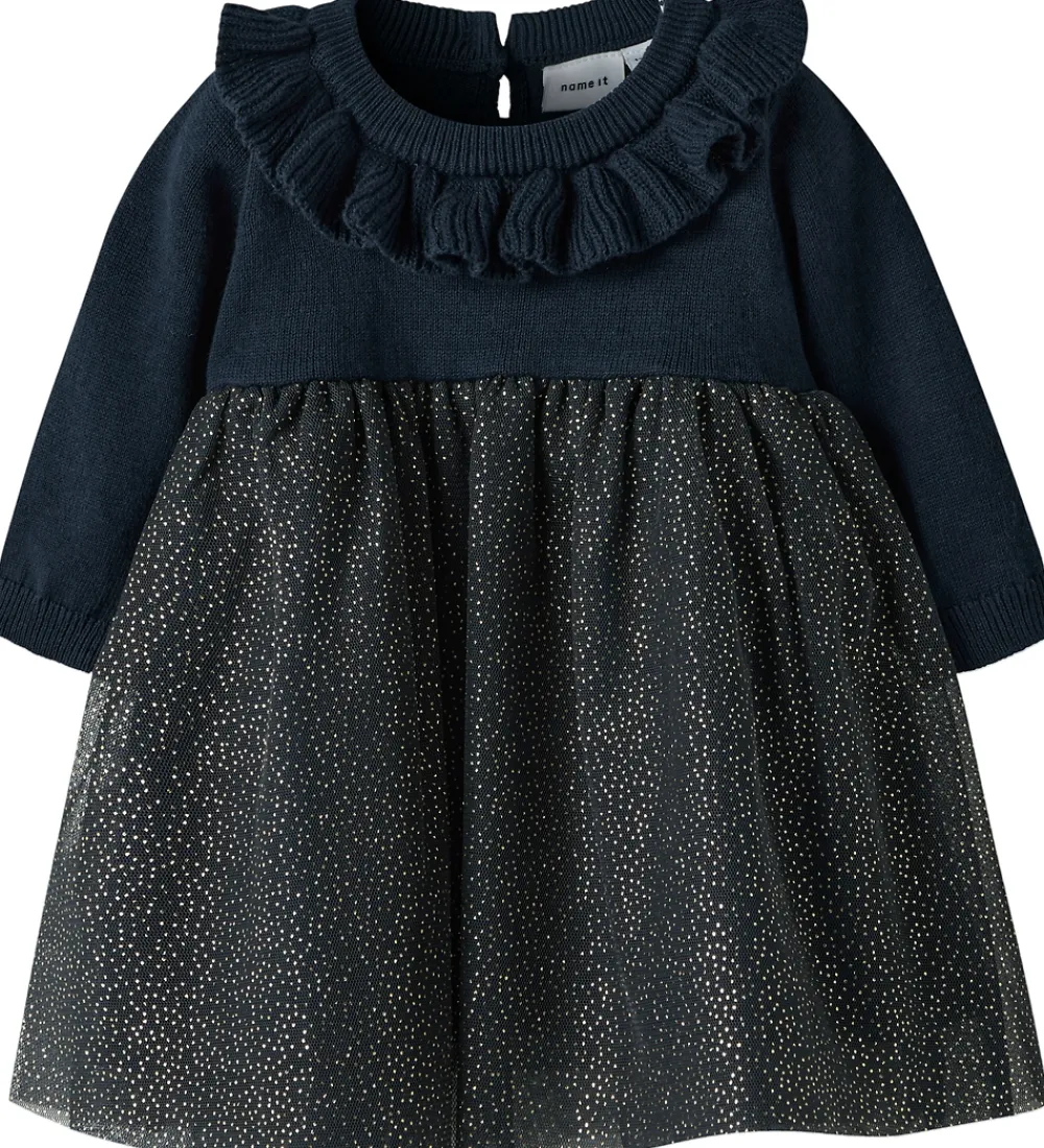 Kjoler-Name It Kjole - NbfRolia - Navy Blazer