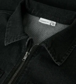 Kjoler-Name It Kjole - NkfBlake - 1/2 Loose - Dark Grey Denim
