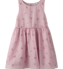 Name It Kjoler|Juletøj*Kjole - NkfVabos - Keepsake Lilac/Bows