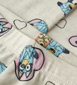 Leggings-Name It Leggings - NmfNessa - Bluey - Peyote Melange