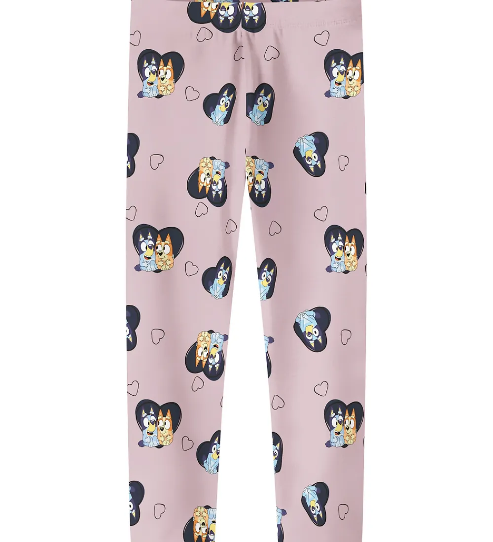 Name It Leggings*Leggings - NmfNessa - Bluey - Keepsake Lilac