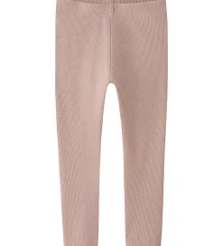 Leggings-Name It Leggings - Rib - NmfSiclo - Keepsake Lilac m. Glimmer