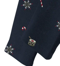 Leggings-Name It Leggings - Rib - NmnRoko - Navy Blazer