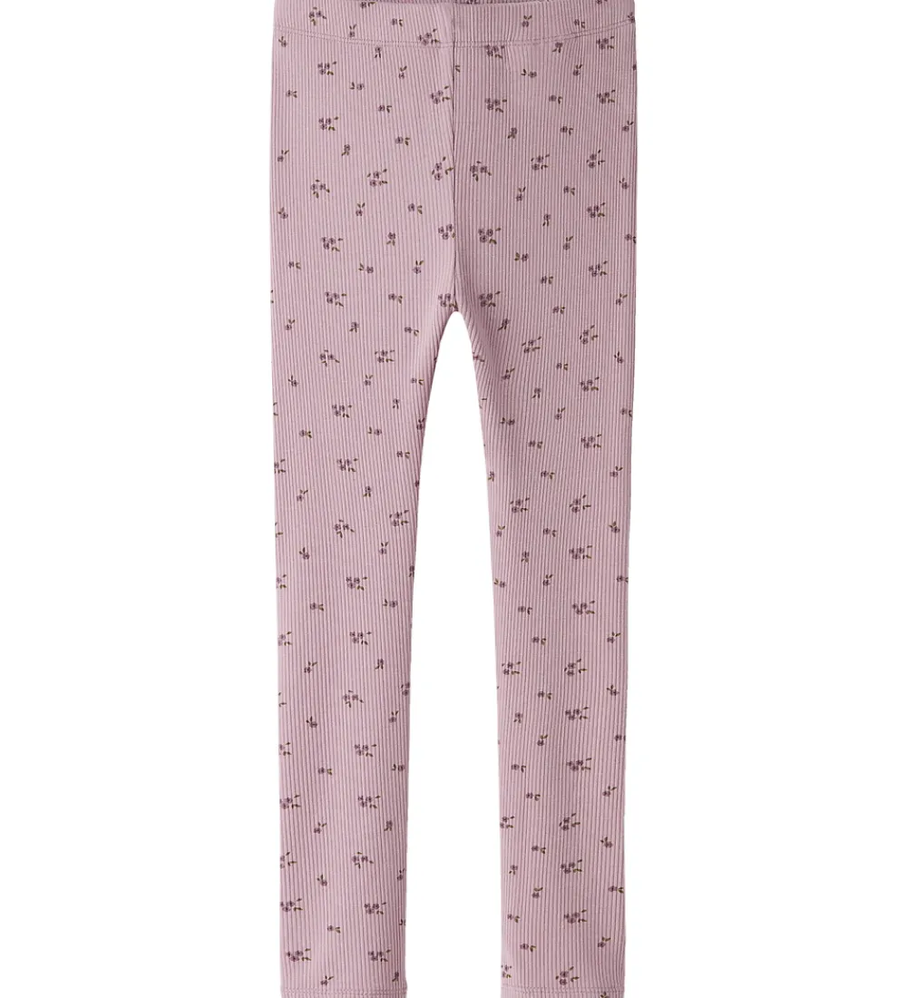 Name It Leggings*Leggings - Rib - NmfSoho - Keepsake Lilac